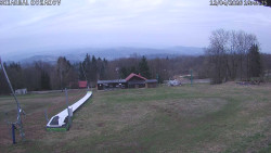 Spodní část sjezdovky