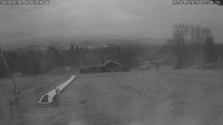 Spodní část sjezdovky