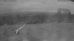 Spodní část sjezdovky