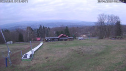 Spodní část sjezdovky