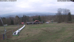 Spodní část sjezdovky