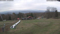 Spodní část sjezdovky