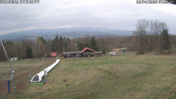 Spodní část sjezdovky