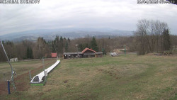 Spodní část sjezdovky