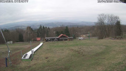 Spodní část sjezdovky