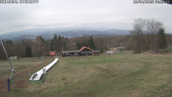 Spodní část sjezdovky