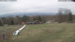 Spodní část sjezdovky