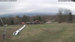 Spodní část sjezdovky