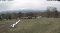 Spodní část sjezdovky