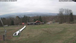 Spodní část sjezdovky