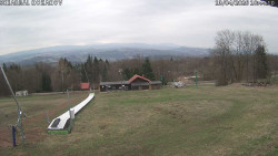 Spodní část sjezdovky