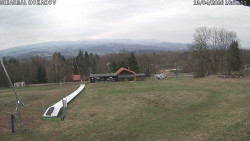 Spodní část sjezdovky