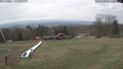 Spodní část sjezdovky