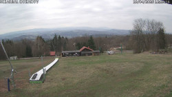 Spodní část sjezdovky