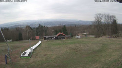 Spodní část sjezdovky