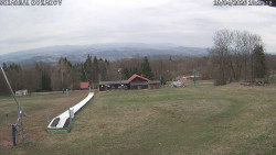 Spodní část sjezdovky