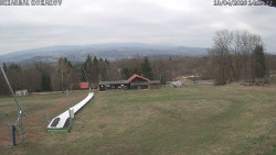 Spodní část sjezdovky