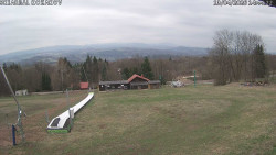 Spodní část sjezdovky