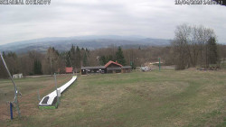 Spodní část sjezdovky