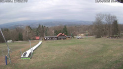 Spodní část sjezdovky