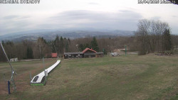 Spodní část sjezdovky