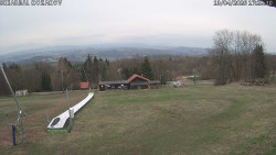 Spodní část sjezdovky