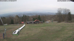 Spodní část sjezdovky