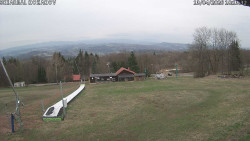 Spodní část sjezdovky