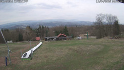 Spodní část sjezdovky