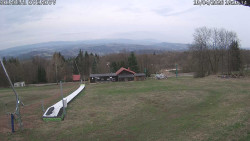 Spodní část sjezdovky