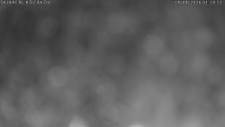 Spodní část sjezdovky