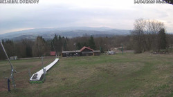 Spodní část sjezdovky