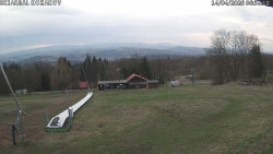 Spodní část sjezdovky