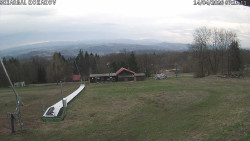 Spodní část sjezdovky