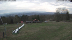 Spodní část sjezdovky