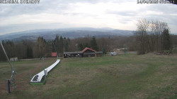 Spodní část sjezdovky