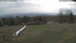 Spodní část sjezdovky