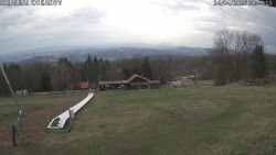 Spodní část sjezdovky