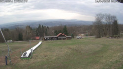 Spodní část sjezdovky