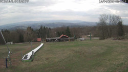 Spodní část sjezdovky