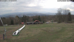 Spodní část sjezdovky