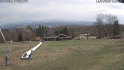 Spodní část sjezdovky