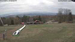 Spodní část sjezdovky