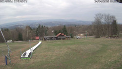 Spodní část sjezdovky