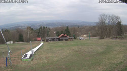 Spodní část sjezdovky