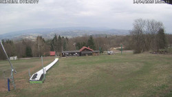 Spodní část sjezdovky