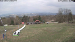 Spodní část sjezdovky