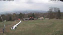 Spodní část sjezdovky