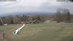 Spodní část sjezdovky