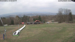 Spodní část sjezdovky